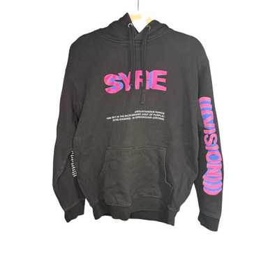MSFTSrep jaden smith パーカー MSFTS REP Jaden Smith Vision Sweater L Black Pink Hoodie