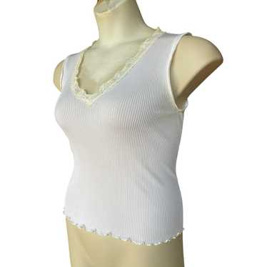 BCBGMAXAZRIA Women's Tank top - White - M – BCBG M