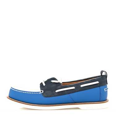 レア‼️ Louis Vuitton Summerland Boat Shoes LOUIS VUITTON Calfskin Mens Summerland Boat Shoes 10 Black