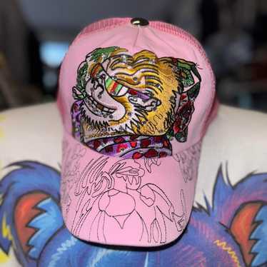 Ed Hardy エドハーディー ピンクスカンクキャップ Ed Hardy エドハーディー キャップ - メルカリ