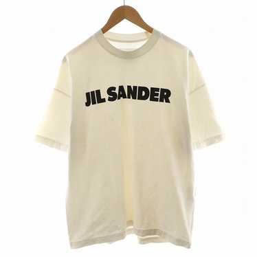 Tシャツ・カットソー JIL SANDER IVORY COTTON OVERSIZE T-SHIRT Jil Sander - Long-sleeved T-Shirt in Porcelain – Stoy
