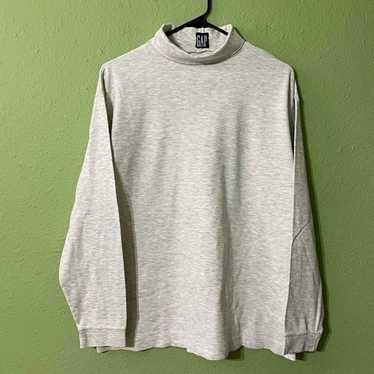 【超希少デザイン】 90s OLD GAP y2k turle neck 霜降 Vintage 90s gap turtleneck - Gem