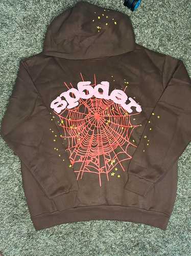 Sp5der Spider worldwide パーカー　ブラウン Spider Worldwide Sp5der Brown OG Web Pullover Hoodie XXL | eBay