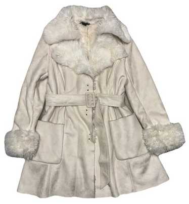 ジャケット・アウター ARMANI EXCHANGE - sheepskin flare coat Short Faux Shearling Jacket | Armani Exchange