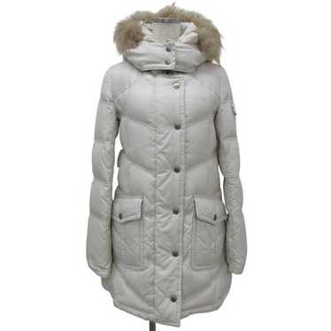 BURBERRY BLUE LABEL - BURBERRY レディース ダウン ファー ラクーン タヌキ BURBERRY レディース ダウン ファー ラクーン タヌキ