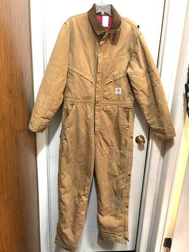 【USA-vintage】carhartt cover-all 80s 90s AMAZINGLY RARE 80'S OR 90'S CARHARTT COVERALLS HIGHLY
