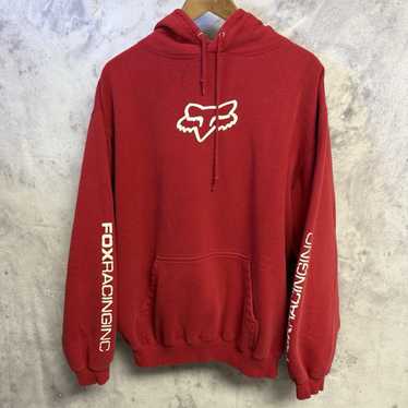 トップス 90s Fox racing vintage sweat Vintage 90s FOX Racing Sweatshirt Men's L Lee Sport Graphic