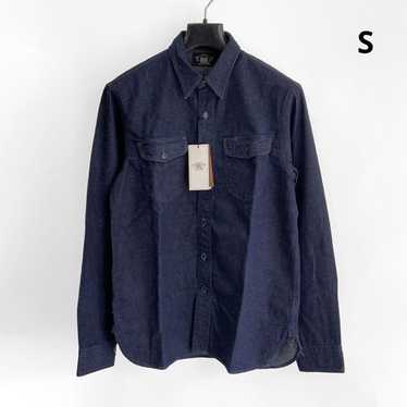 Double RL『INDIGO DENIM WORK SHIRT』(NAVY) Double RL『INDIGO DENIM WORK SHIRT』(NAVY) – Reggieshop