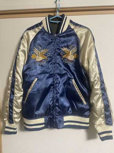 ゾ*郎様 80s alpha reversible ma-1 flight ja ALPHA INDUSTRIES Reversible Flight MA-1 Bomber Jacket Silver