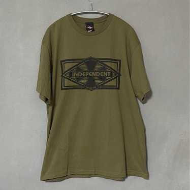 希少INDEPENDENT アイアンクロス　Tシャツ　USA製　Lサイズ 90-00s INDEPENDENT iron cross Tee♨️ ビンテージ インディ