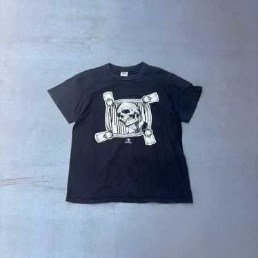 Skull skates t-shirt v019 - Gem