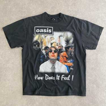 oasis 90年代ビンテージTシャツ 紺色Sサイズ 90's oasis ヴィンテージ Tシャツ | CYCLONE