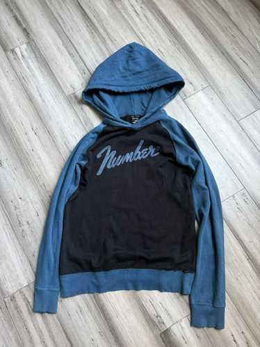 Number (n)ine hoodie fender - Gem