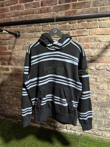 トップス stone  supreme 2014 zip stripe Supreme Stone Island Quarter Zip Top | Grailed