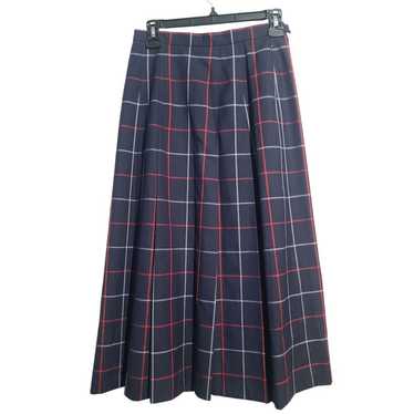 Pleated wool midi skirt burberry - Gem