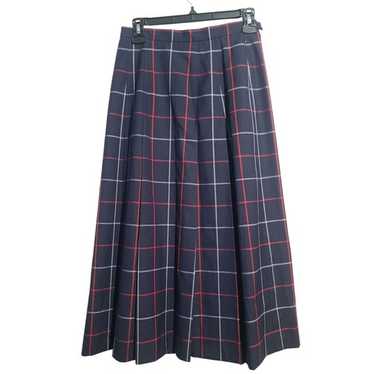 Pleated wool midi skirt burberry - Gem