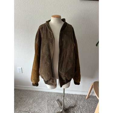 70s William Barry　ダウンベスト　ブラウン　USA製　サイズXL William barry ダウンベスト ヴィンテージ（70s William Barry