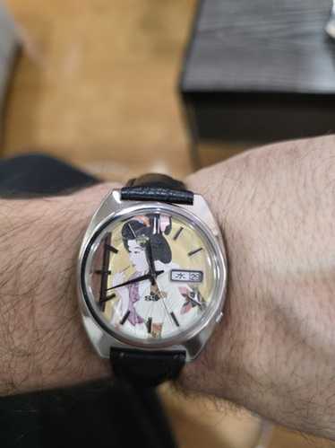 時計 SEIKO5ACTUS SS 25JEWELS Seiko 5ACTUS SS, Vintage Gents Watch, 6106-7580, 1974
