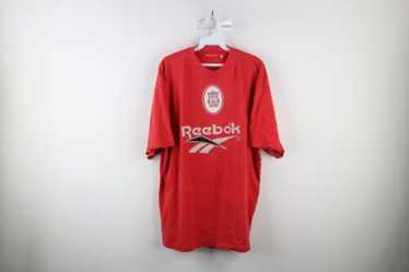 reebok 90s ドリルトップ　リバプール Liverpool 90s Reebok Training 1/4 Zip Fleece - Blue - XL