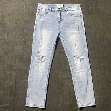 GUCCI ホワイトジーンズ バックジッパーポケット　サイズ48スキニー 3624j200003-2.jpg