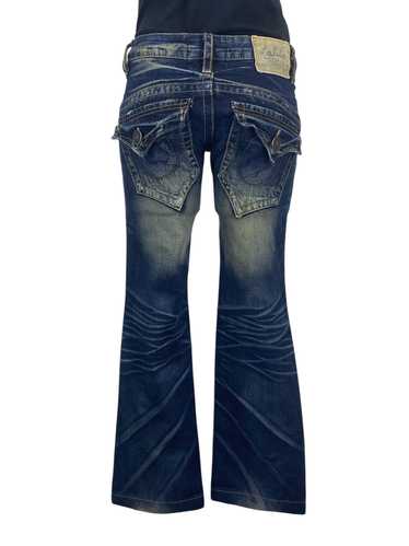 【LOLITA】AUTHENTIC DENIM SIZE29 Lolita Jeans Size 29 Fits W32xl22.5 Japanese Workwear