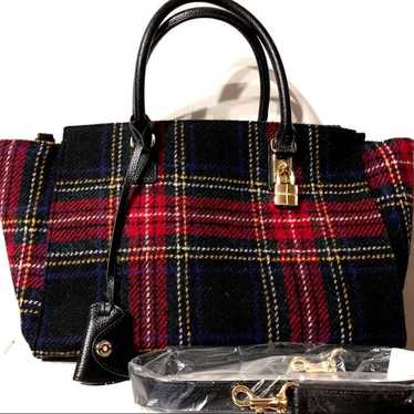 Samantha Thavasa × Harris Tweed 2wayバッグ Samantha thavasa harris tweed - Gem
