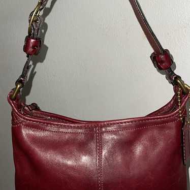 バッグ Coach Bleecker Signature Hobo Shoulder Rare Limited Edition Coach Bleecker Burnished Leather Khaki