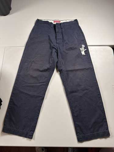 パンツ 22SS Supreme Chino Pant Black Stars 30 Supreme Chino Pant (FW24) - $158