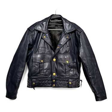 Vintage police leather - Gem
