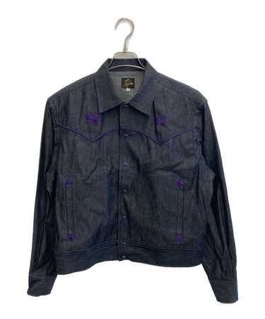 【未使用】WILDSIDE × Needles COWBOY Jacket NEEDLES Cowboy Casual Jacket Coat Gray Charcoal Size-M New
