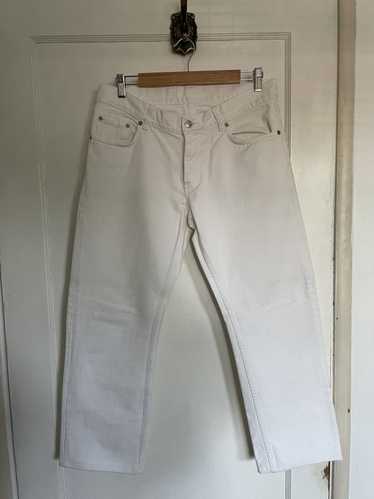 パンツ 1998 helmut lang white vintage denim 25 Helmut Lang 1998 Archive White Denim Jacket—[M] – mahshu