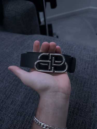 BALENCIAGA ブラックベルト ダブルBロゴ Balenciaga Classic B Belt | Saks Fifth Avenue