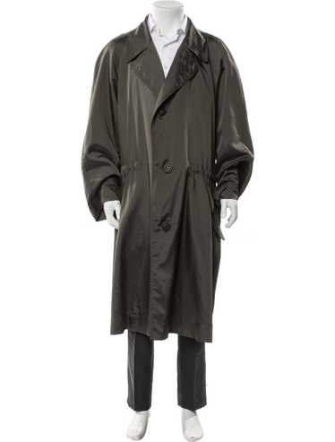 ISSEY MIYAKE ブラック トレンチコート　ナイロン ISSEY MIYAKE - 18aw ISSEY MIYAKE MEN、ロングコート