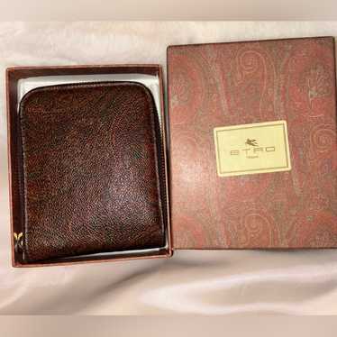 【送料&関税込】Etro Paisley Wallet Etro Paisley Wallet | italist