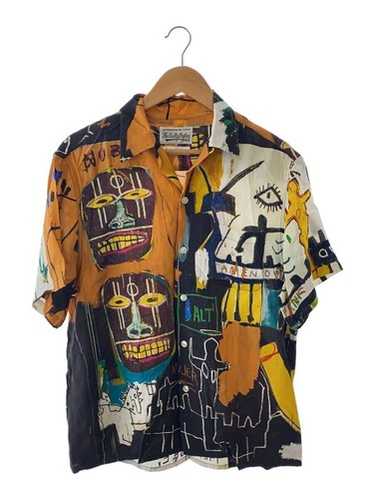 WACKO MARIA BASQUIAT HAWAIIAN S/S 白 L Wacko Maria - Wacko Maria x Jean-Michel Basquiat Hawaiian