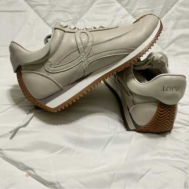 【Loewe】leather-trimmed sneakers レザートリム スニーカー Loewe】leather-trimmed sneakers レザートリム スニーカー