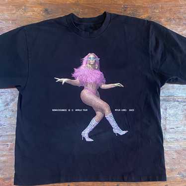 ビヨンセ RENAISSANCE WORLD TOUR オフィシャルTシャツ L BEYONCE OFFICIAL YEAR OF RENAISSANCE WORLD TOUR NYC NJ