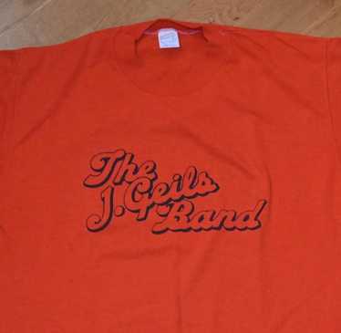 J. Geils Band Live Tシャツ 1982 ロックT ヴィンテージ Vintage J Geils Band Love Stinks 1980 World Tour Concert T
