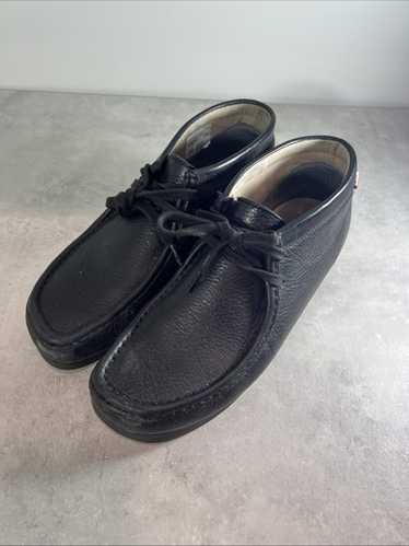 Clarks wallabee black leather - Gem