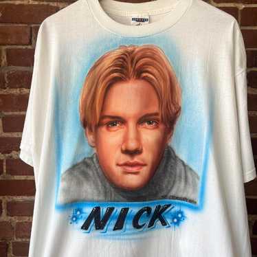 ニックカーター『ビンテージTシャツ』SHOOT(L)バックストリートボーイズ s-l400.jpg
