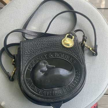 DOONEY&BOURKE アヒルロゴ ショルダーバッグ シボ革 レザー Dooney & bourke duck - Gem