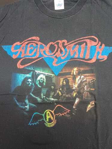 ミュージシャン 00s AEROSMITH O,YEAR! TOUR 2002 XL Just Push Play Tour!!! Vintage 2002 AEROSMITH Band JUST PUSH