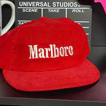 Vintage marlboro hat corduroy - Gem