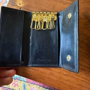Christian Dior ♡ Vintage ♡ Key case Vintage Christian Dior Key case Preloved | eBay