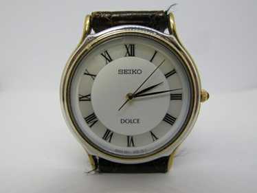 セイコー　SEIKO ドルチェ DOLCE クォーツ 腕時計 5E61-5A10 1999 Seiko Dolce 5E61-5A10 – TokeiMedic