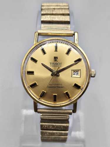 ❣️ ティソ TISSOT VISODATE Seastar Seven やや難有 Watch Tissot Visodate Men's Seastar Seven Gold Swiss Made