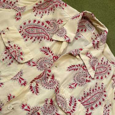 Vintage paisley silk shirt - Gem