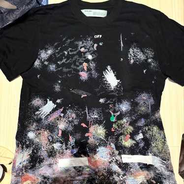 T shirt Off White GALAXY Tシャツ OFF-WHITE Galaxy Brushed T-shirt Black Size M Preowned | eBay