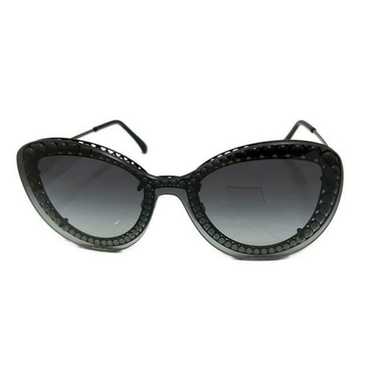 Chanel pearl sunglasses black - Gem
