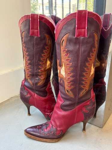 希少✨DOLCE&GABBANA ウエスタンブーツ 37 VINTAGE DOLCE & GABBANA BOOTS | eBay